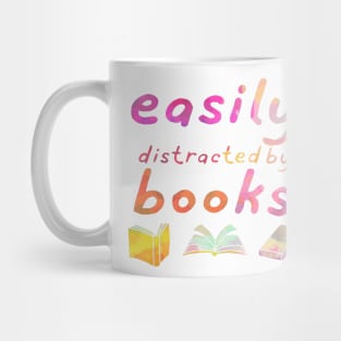 Easily distracted by books Mug